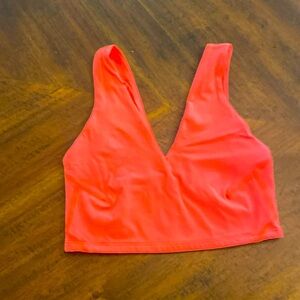 Free People Movement never better crop coral pink sports bra size XS nwot